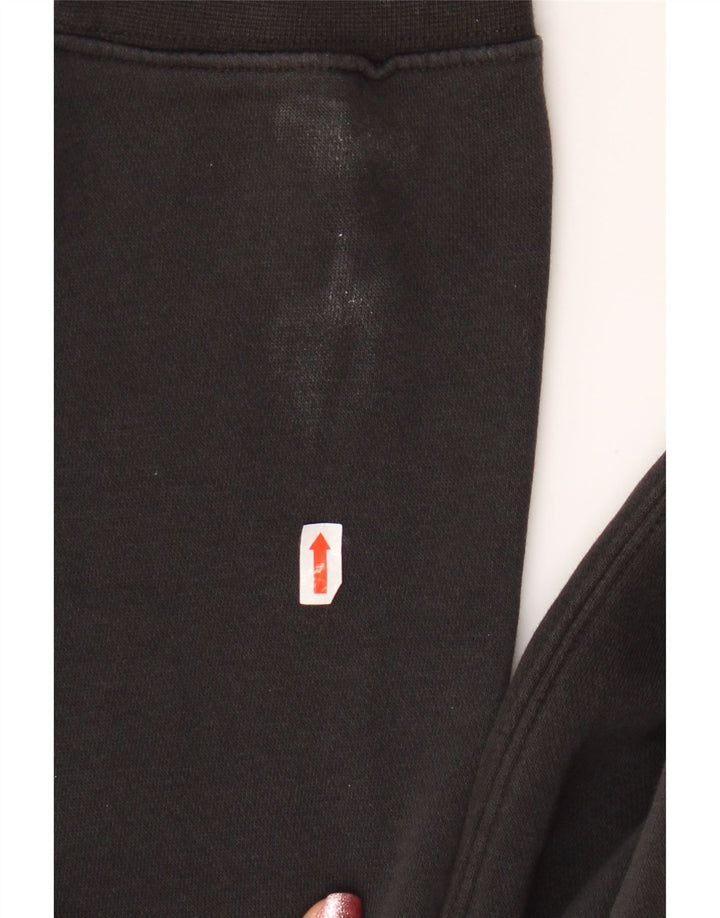 Мужской джемпер с капюшоном NIKE Crusaders, размер 3XL, черный хлопок, черный