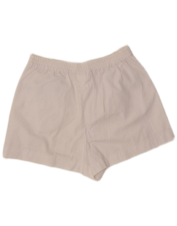 Женские спортивные шорты Sergio Tacchini EU 40 Medium W27, белые, полиэстер, спортивные
