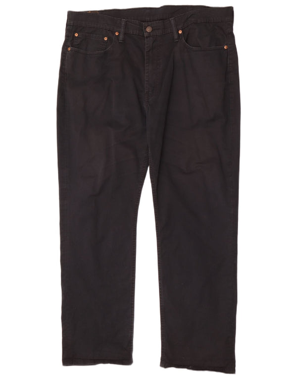 Мужские прямые джинсы Levi's 514 W38 L30, черный хлопок