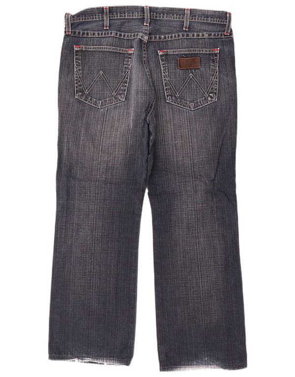 Мужские прямые джинсы Wrangler Roxboro W36 L30, синий хлопок