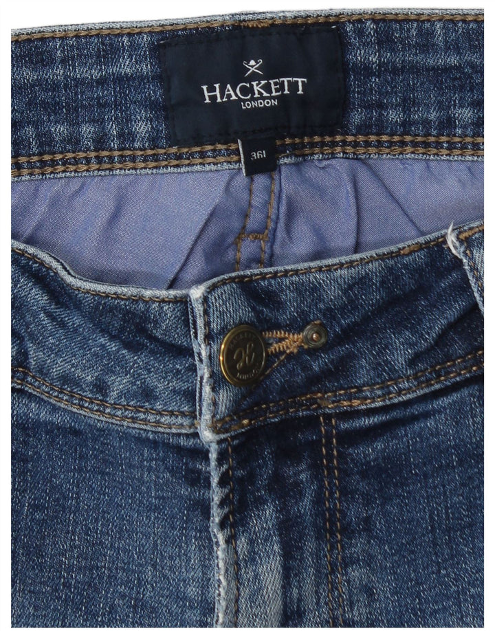 Мужские узкие джинсы Hackett W36 L33, синие, хлопок