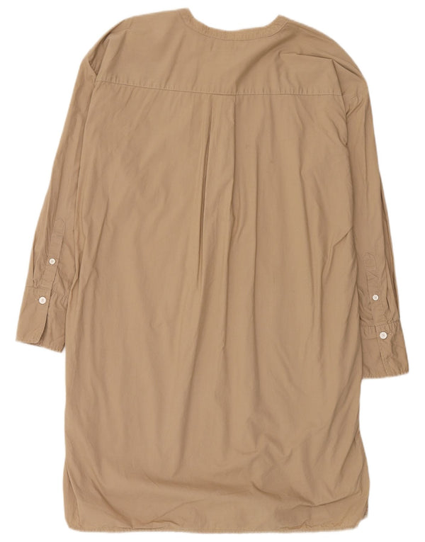 Женское платье-пуловер большого размера Tommy Hilfiger UK 6 XS, бежевый хлопок