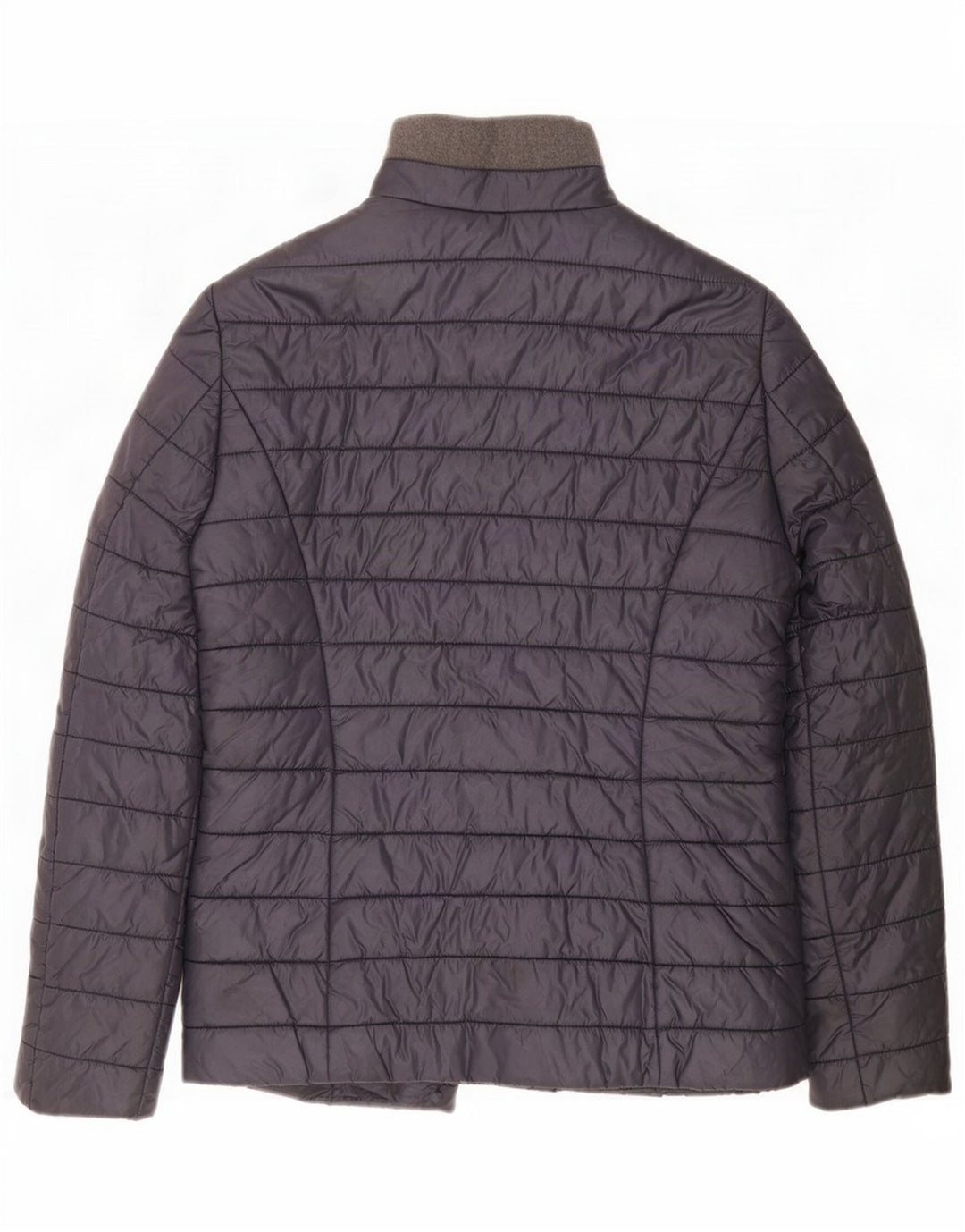 Женская стеганая куртка Gerry Weber UK 14, большой размер, темно-синий, полиэстер