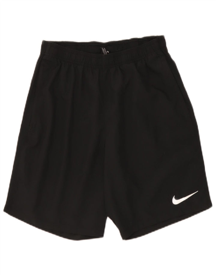 Мужские спортивные шорты Nike Dri Fit, средний черный полиэстер