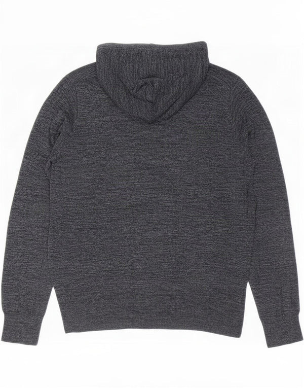 Мужской джемпер с капюшоном J. Crew, большой серый в крапинку