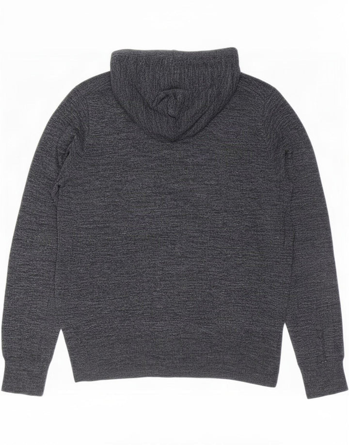 Мужской джемпер с капюшоном J. Crew, большой серый в крапинку