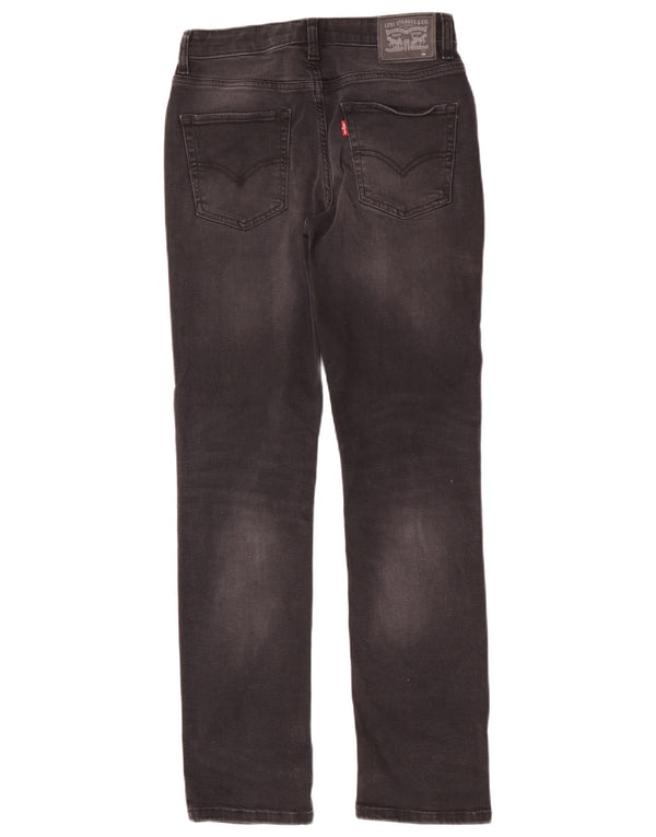 Джинсы Levi's Slim для мальчиков 13-14 лет W26 L30 Черные