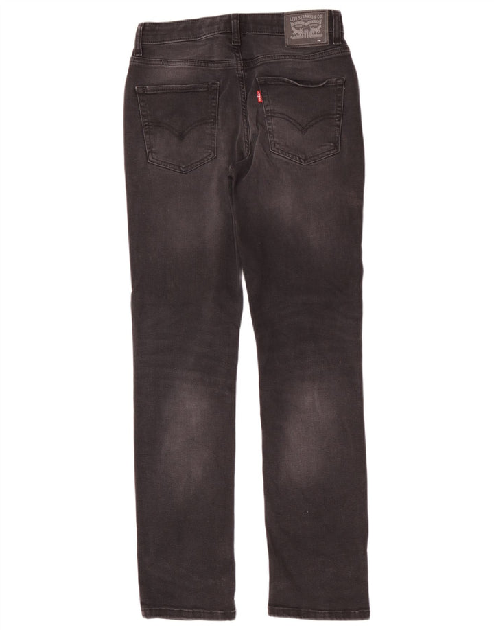 Джинсы Levi's Slim для мальчиков 13-14 лет W26 L30 Черные