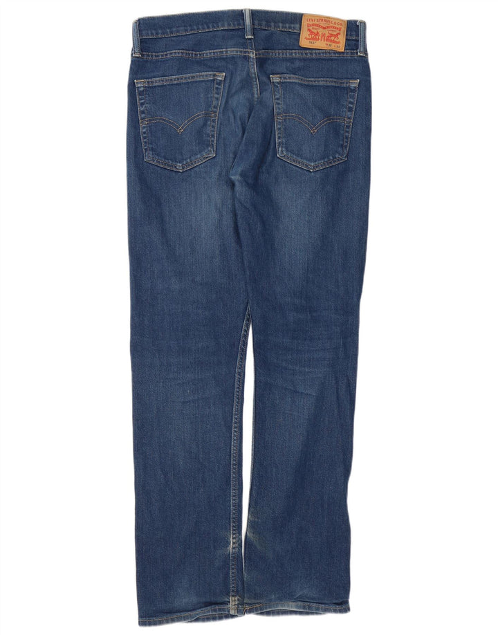 Мужские джинсы LEVI'S 513 Slim Straight W32 L32 Синие, хлопок