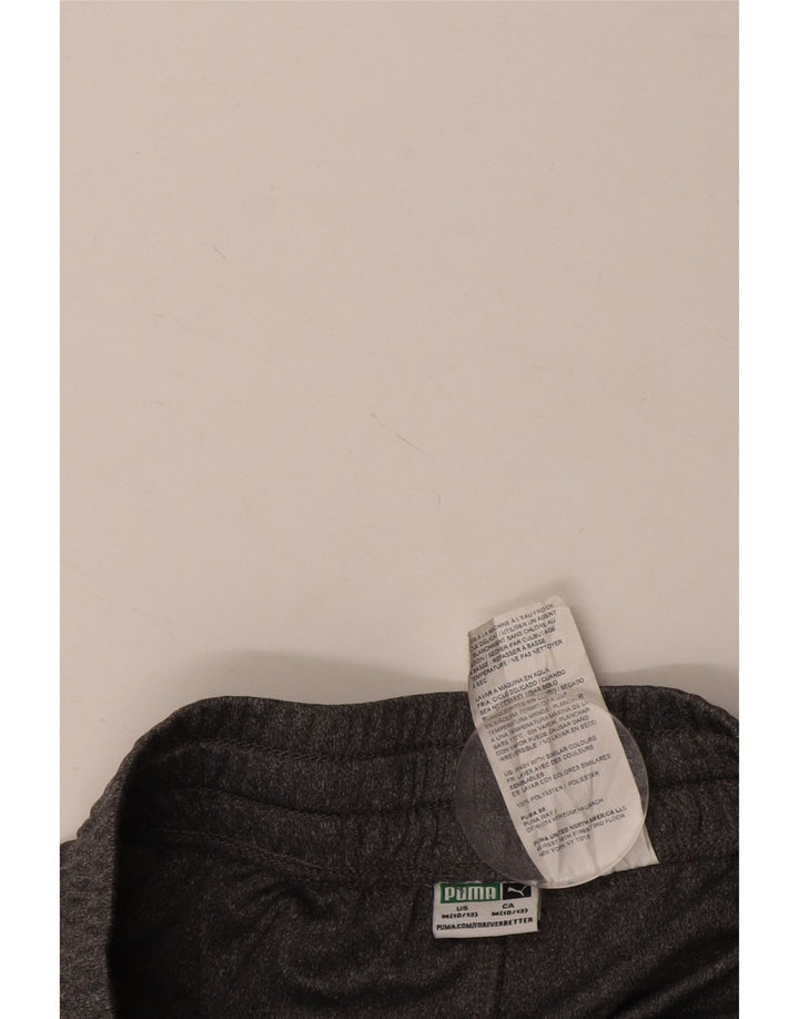 Спортивные шорты PUMA для мальчиков 10–11 лет, средний серый полиэстер