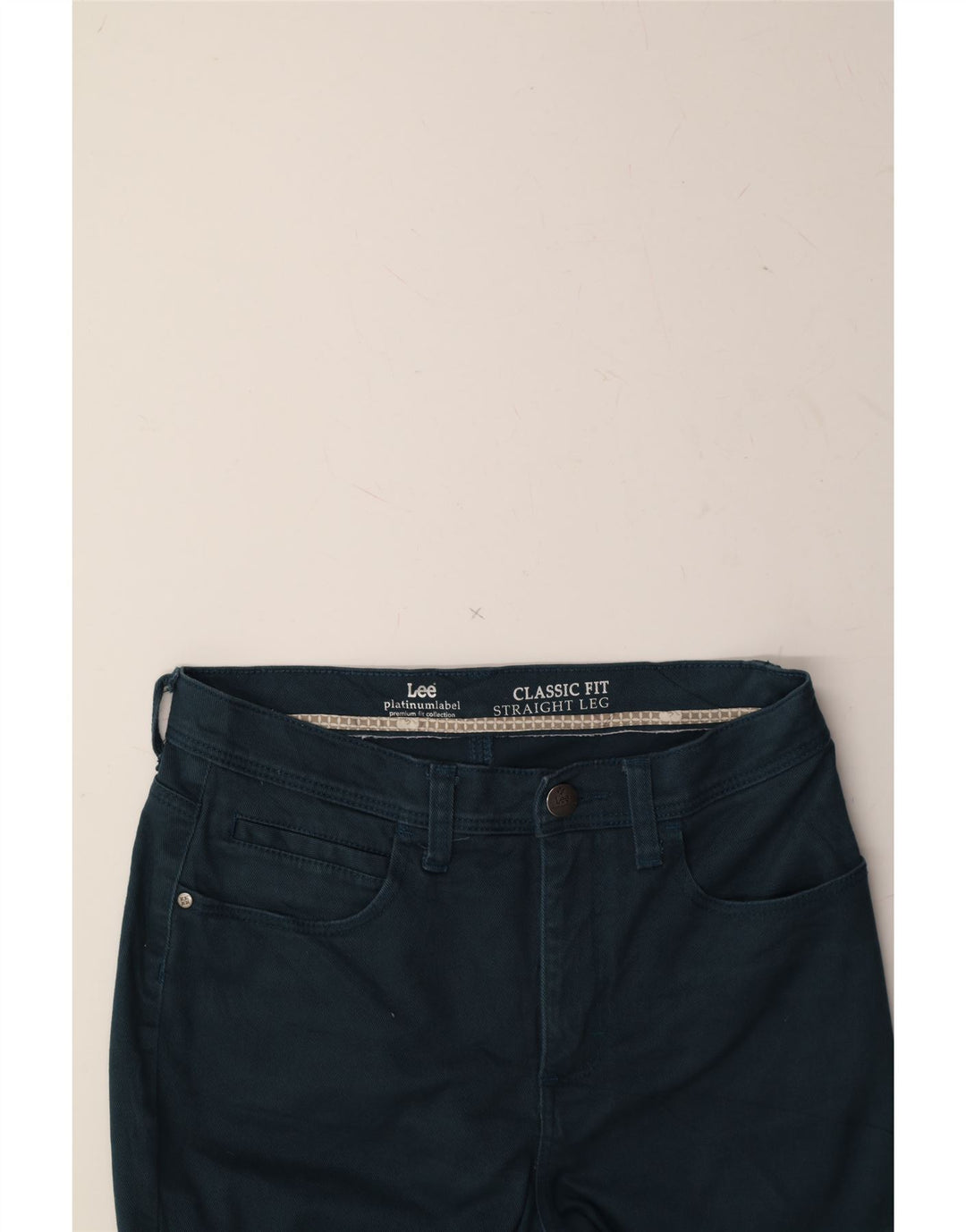 LEE Womens Classic Fit Straight Jeans US 6 Medium W30 L31 Blue Cotton Vintage Lee and Second-Hand Lee from Messina Hembry 