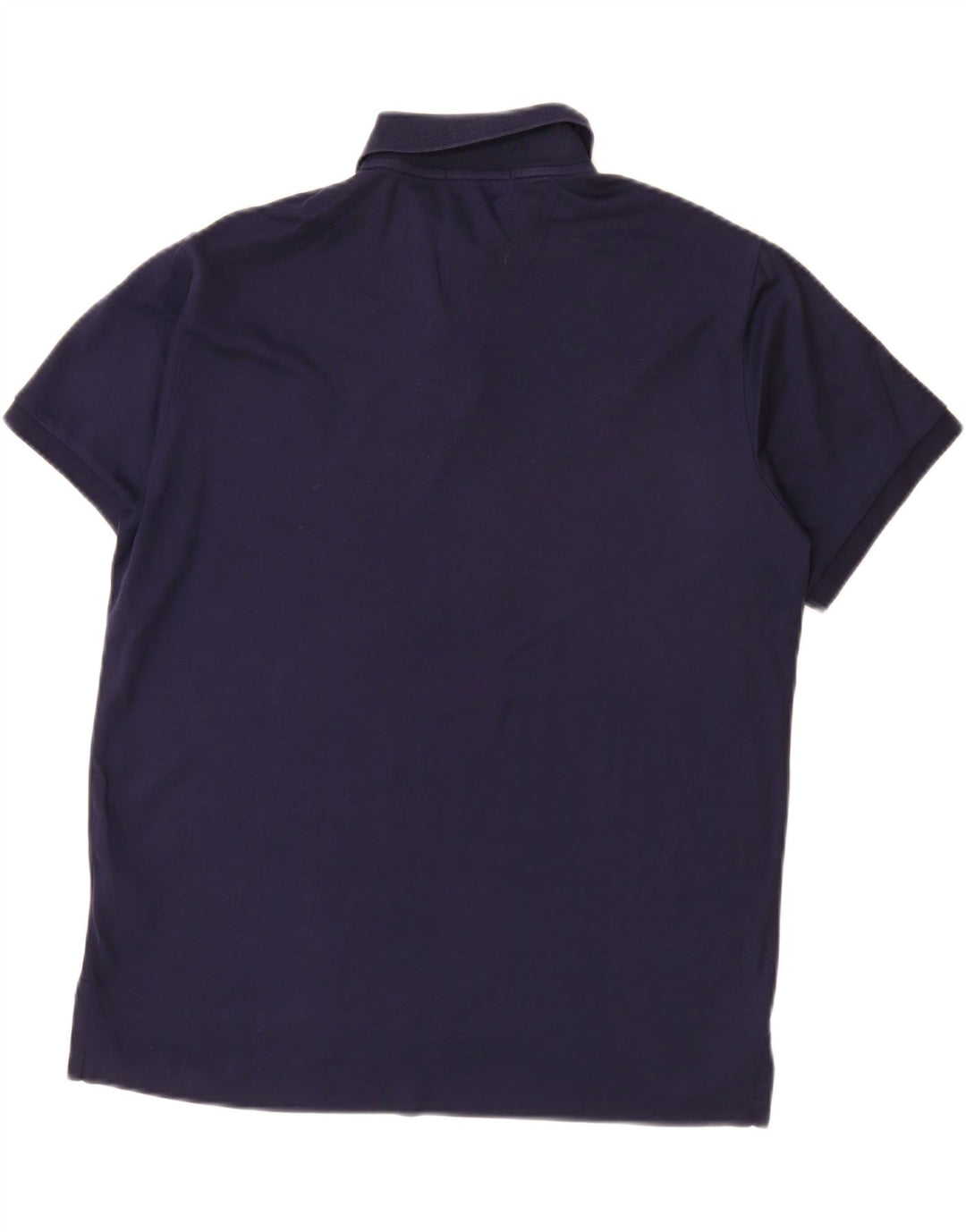 POLO RALPH LAUREN Мужская рубашка поло приталенного кроя на заказ, большая темно-синяя хлопковая рубашка