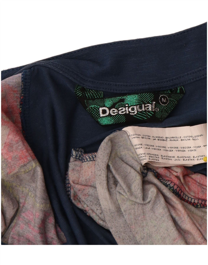 Женское платье Desigual Graphic Bubble UK 12, средний цвет, разноцветный геометрический узор