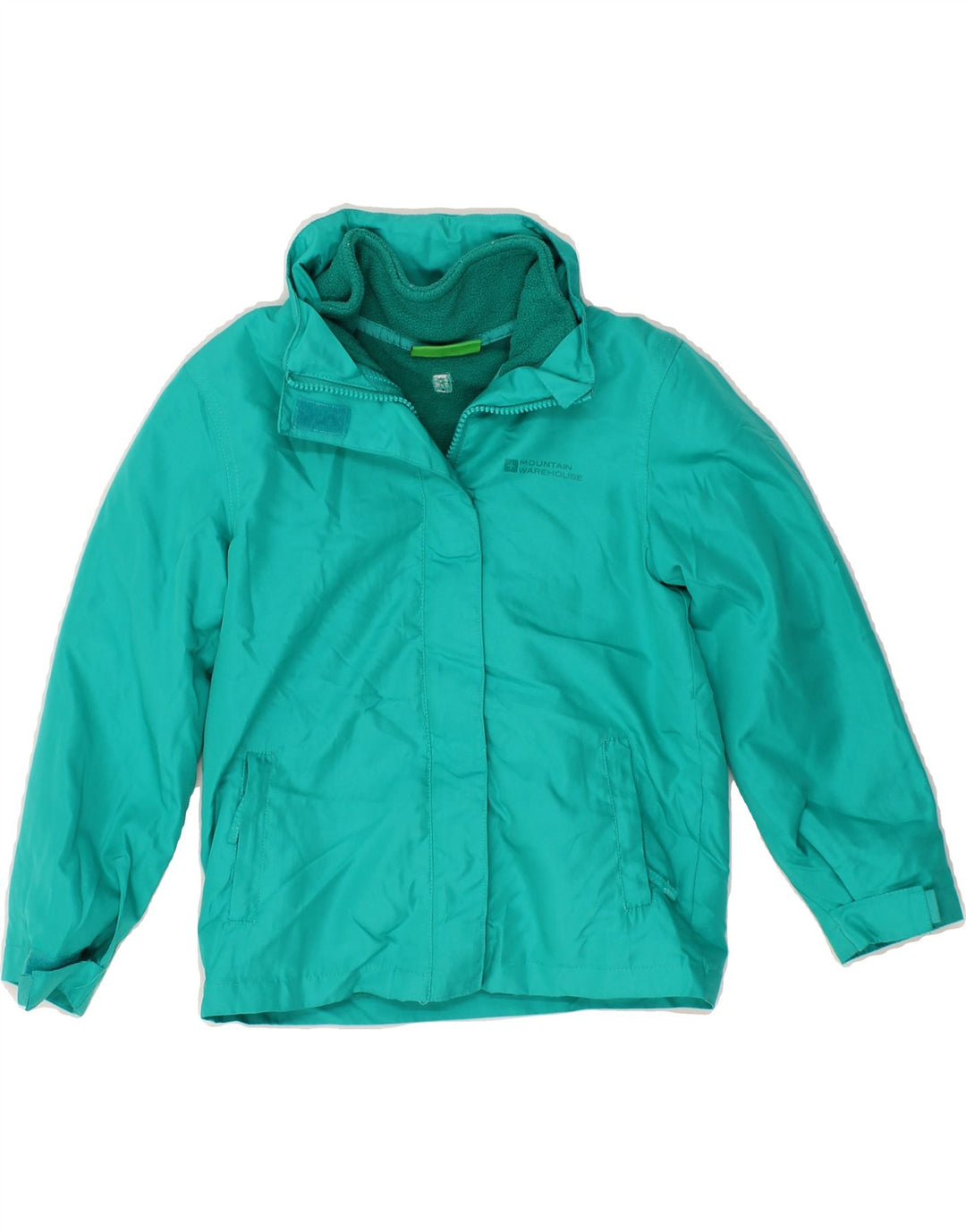 MOUNTAIN WAREHOUSE Boys Windbreaker Jacket 5-6 Years Turquoise Vintage Mountain Warehouse and Second-Hand Mountain Warehouse from Messina Hembry 