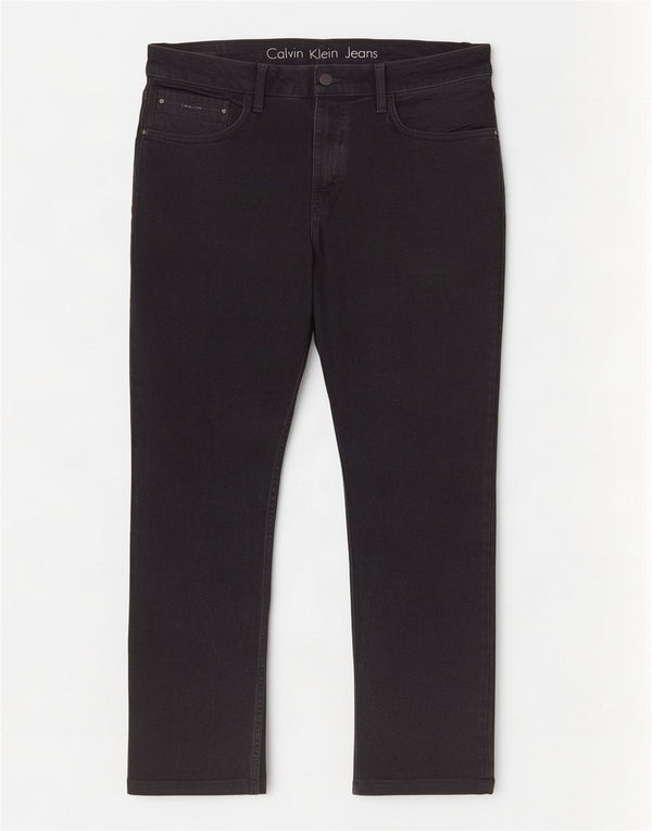 Мужские прямые джинсы Calvin Klein W36 L27, черный хлопок