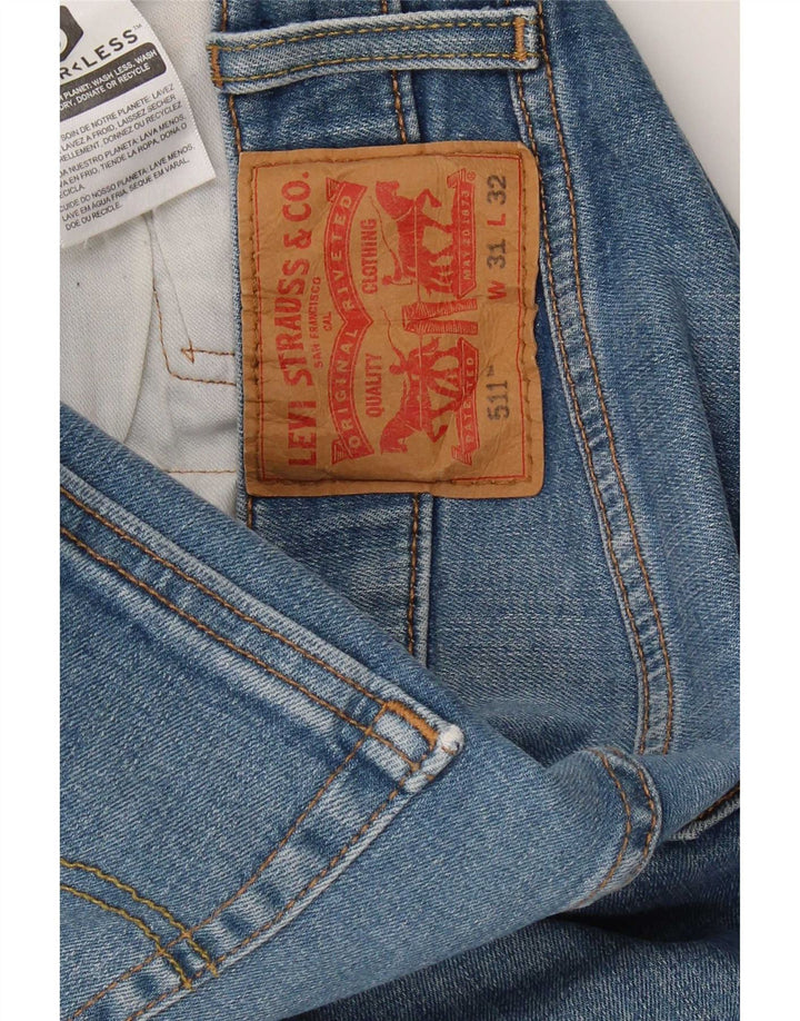 Мужские джинсы Levi's Slim 511 W31 L26 синие