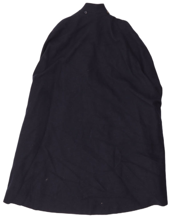Винтажное женское пальто-накидка IT 42 Medium Navy Blue