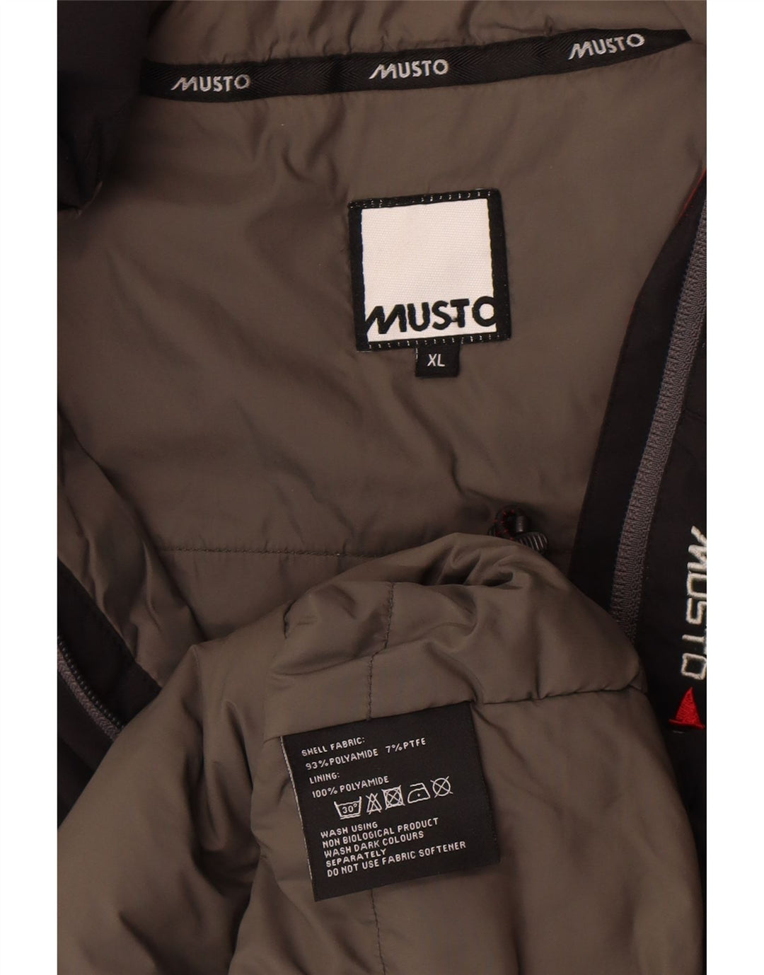 Мужской утепленный жилет Musto UK 42 XL, черный полиамид
