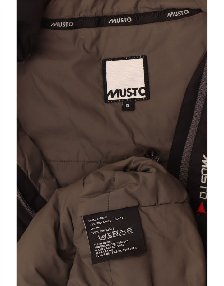 Мужской утепленный жилет Musto UK 42 XL, черный полиамид