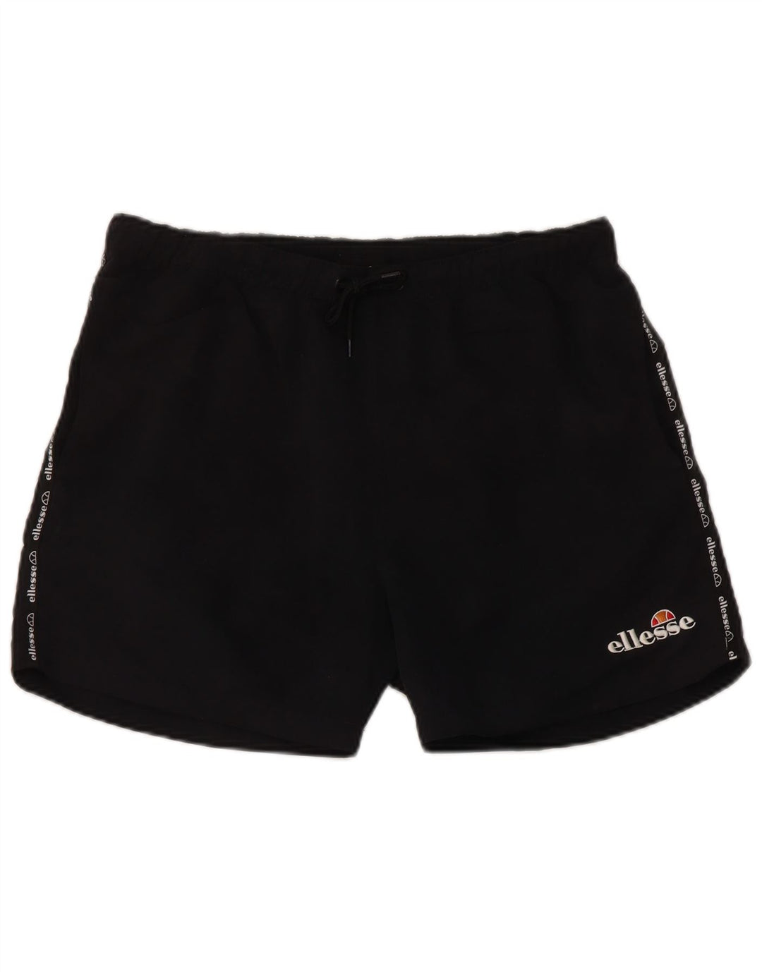 Ellesse Мужские шорты для плавания с рисунком, черные, полиэстер