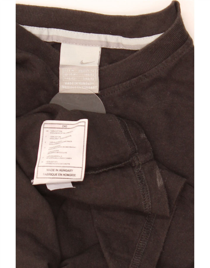 Мужская футболка Nike Top UK 39/41, средний черный, хлопок