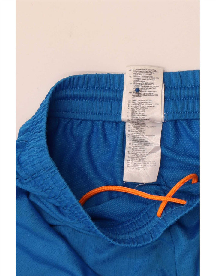 Мужские спортивные шорты Adidas с графическим рисунком, маленькие синие, полиэстер