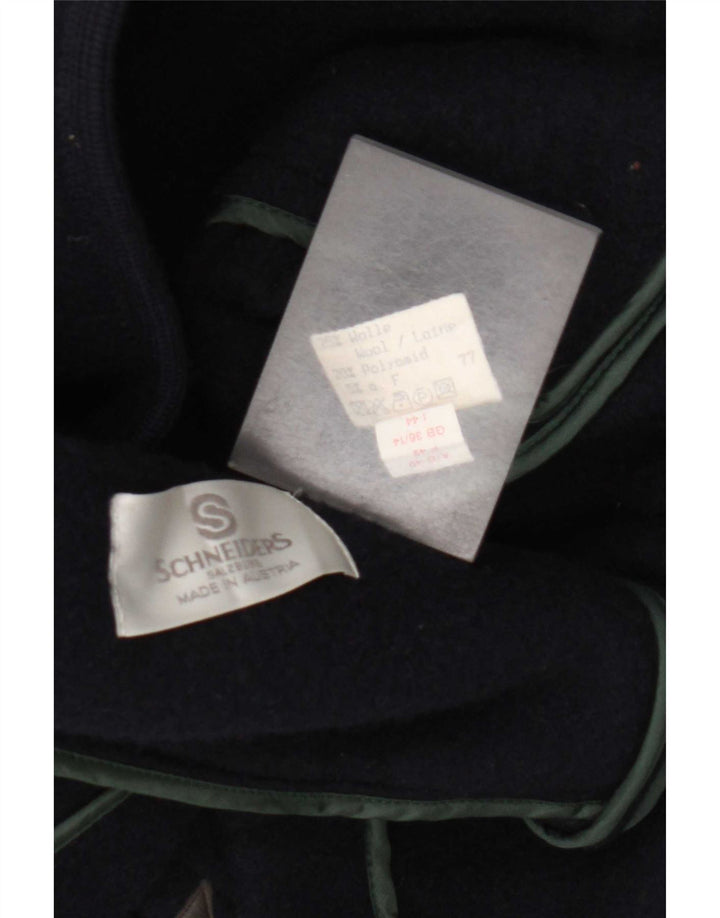 Schneiders Женское двубортное пальто оверсайз UK 14 Medium Navy Blue