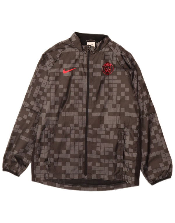Спортивная куртка Nike Paris Saint- Germain для мальчиков, 12–13 лет, большая серая