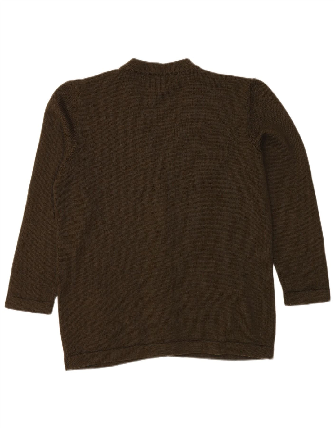 Женский кардиган LUISA SPAGNOLI, Великобритания 18 XL, цвет хаки, шерсть