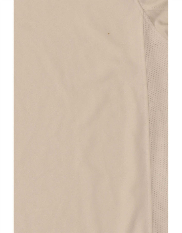 Мужская футболка Nike Dri Fit, средний белый полиэстер