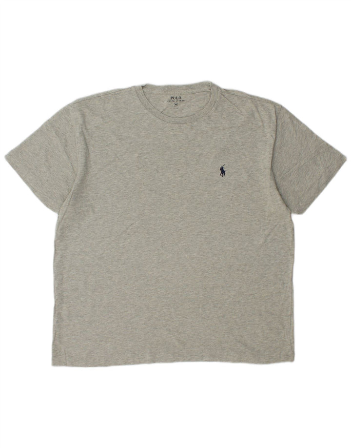 Мужская футболка Polo Ralph Lauren, средний серый в крапинку