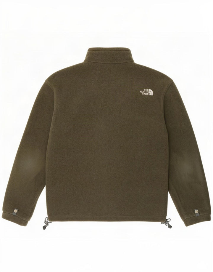Мужская флисовая куртка с подкладкой The North Face UK 36, маленький цвет хаки, полиэстер