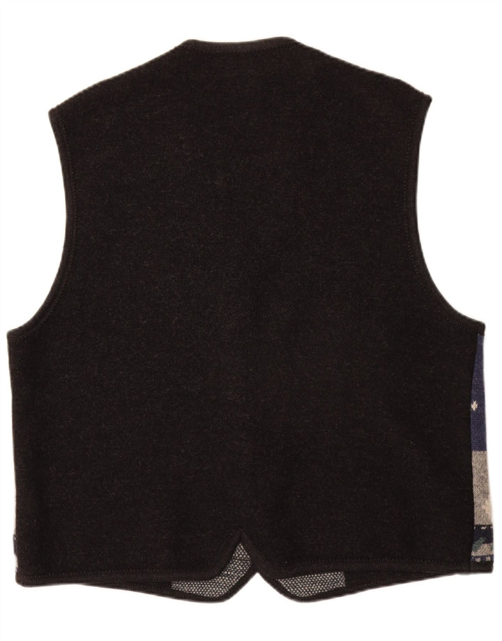 Мужской жилет GIESSWEIN UK 48, средний разноцветный, шерстяной с геометрическим рисунком