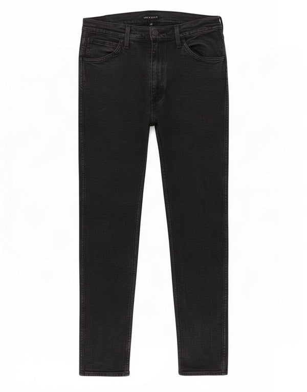 Женские джинсы скинни Levi's Line 8 W36 L31, черный хлопок