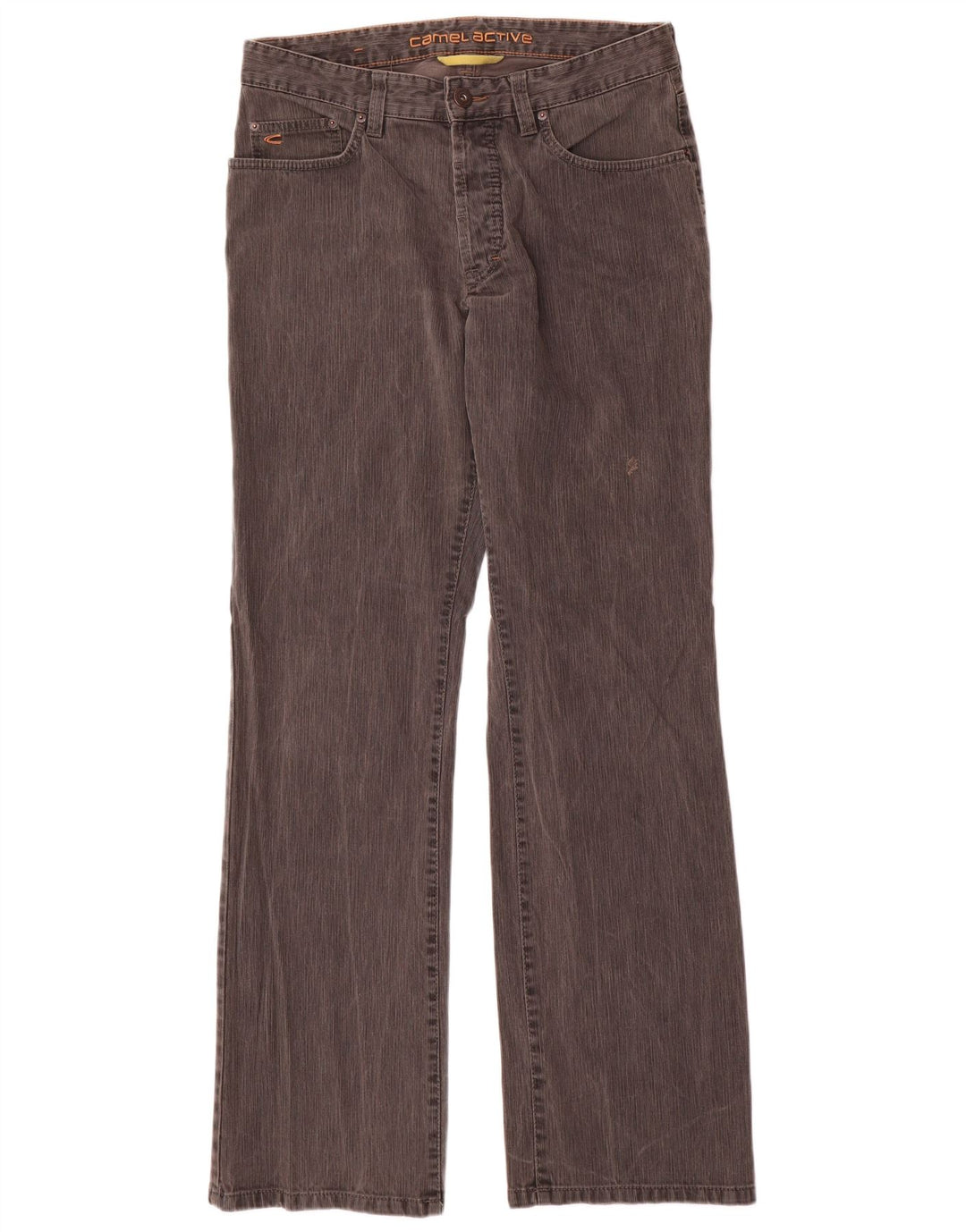 Мужские повседневные брюки Camel Active Bootcut W34 L34, серые, хлопковые