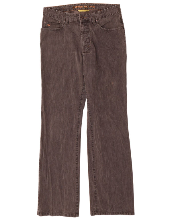 Мужские повседневные брюки Camel Active Bootcut W34 L34, серые, хлопковые