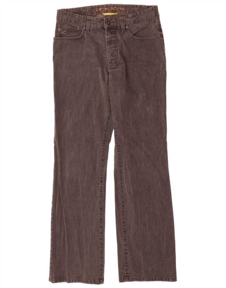 Мужские повседневные брюки Camel Active Bootcut W34 L34, серые, хлопковые