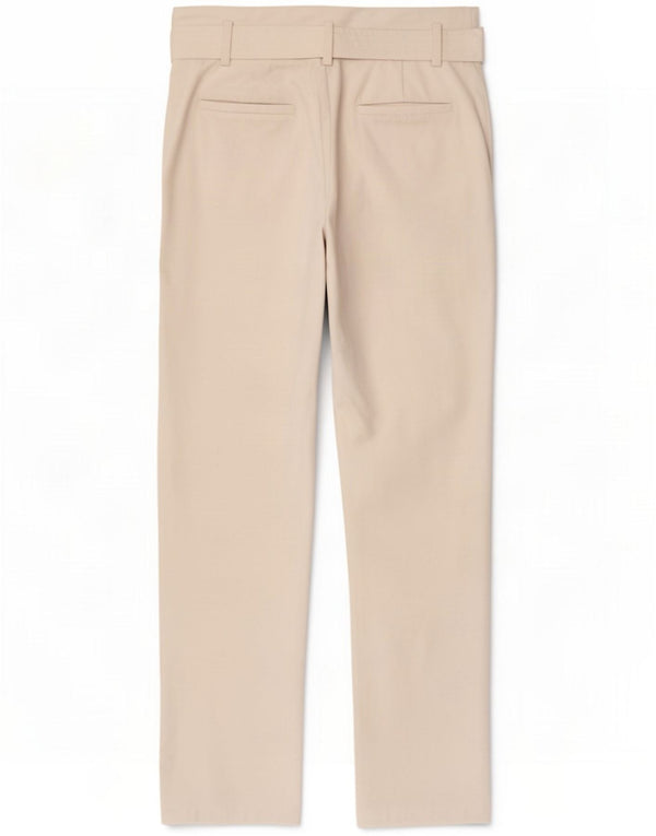 Женские прямые брюки-чиносы Reiss UK 8 Small W30 L30 Белый полиэстер
