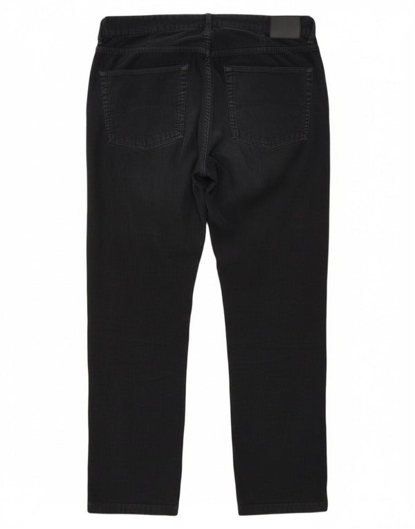 Мужские прямые вельветовые брюки Armani W31 L29 темно-синие, хлопок