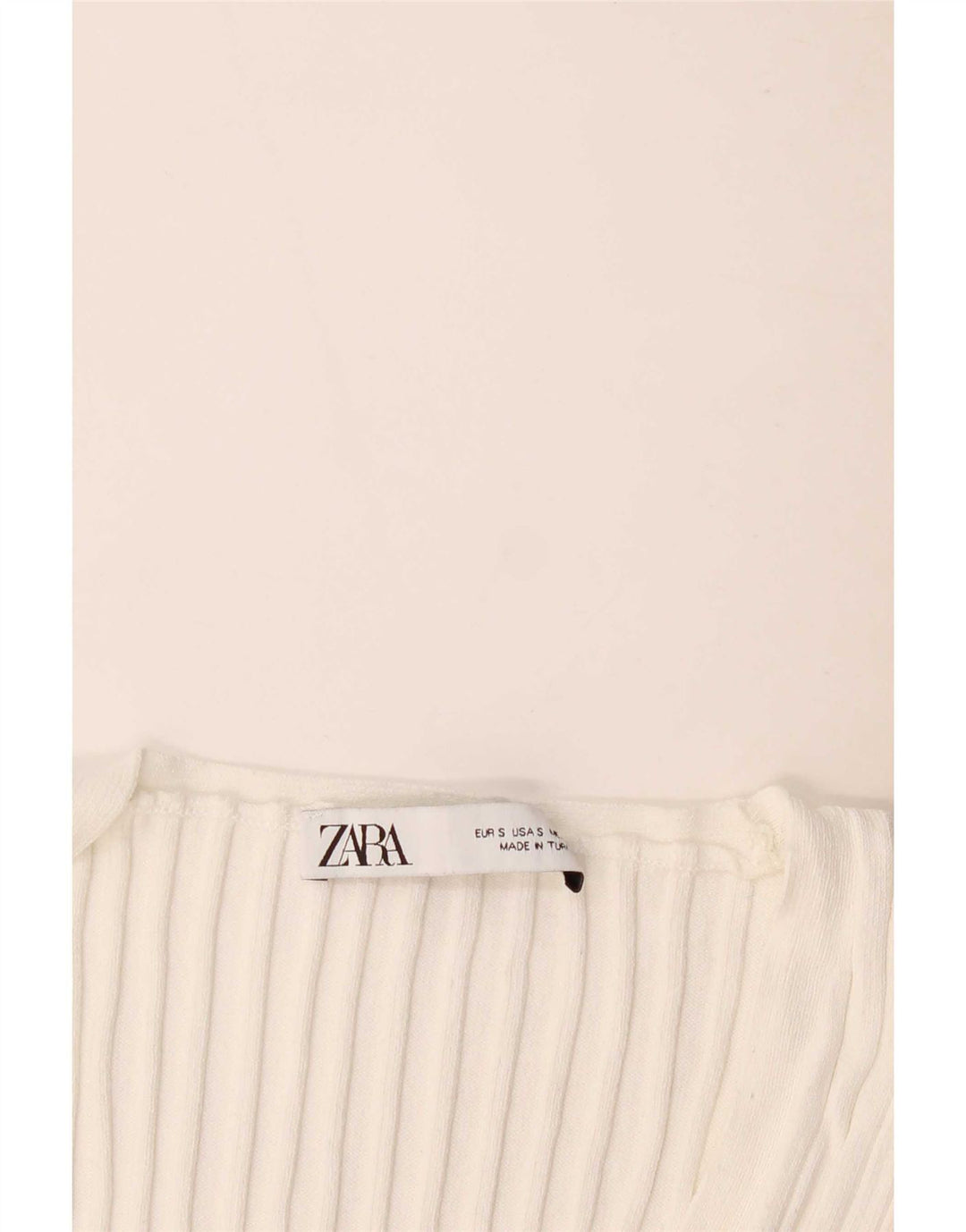 Женский жилет Zara UK 8, маленький белый