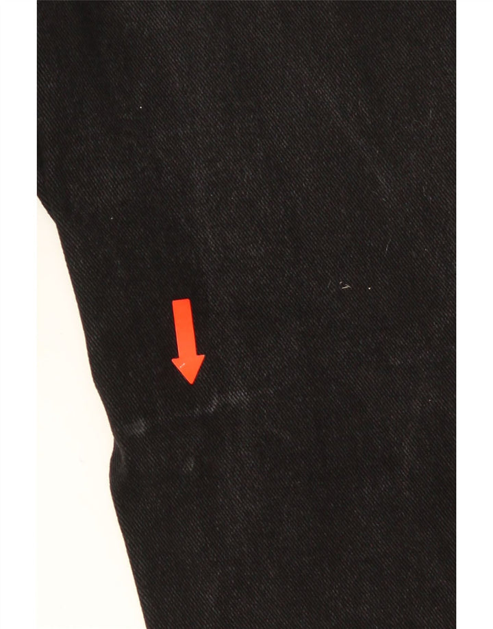 Мужские прямые джинсы Wrangler стандартного кроя W38 L32, черный хлопок