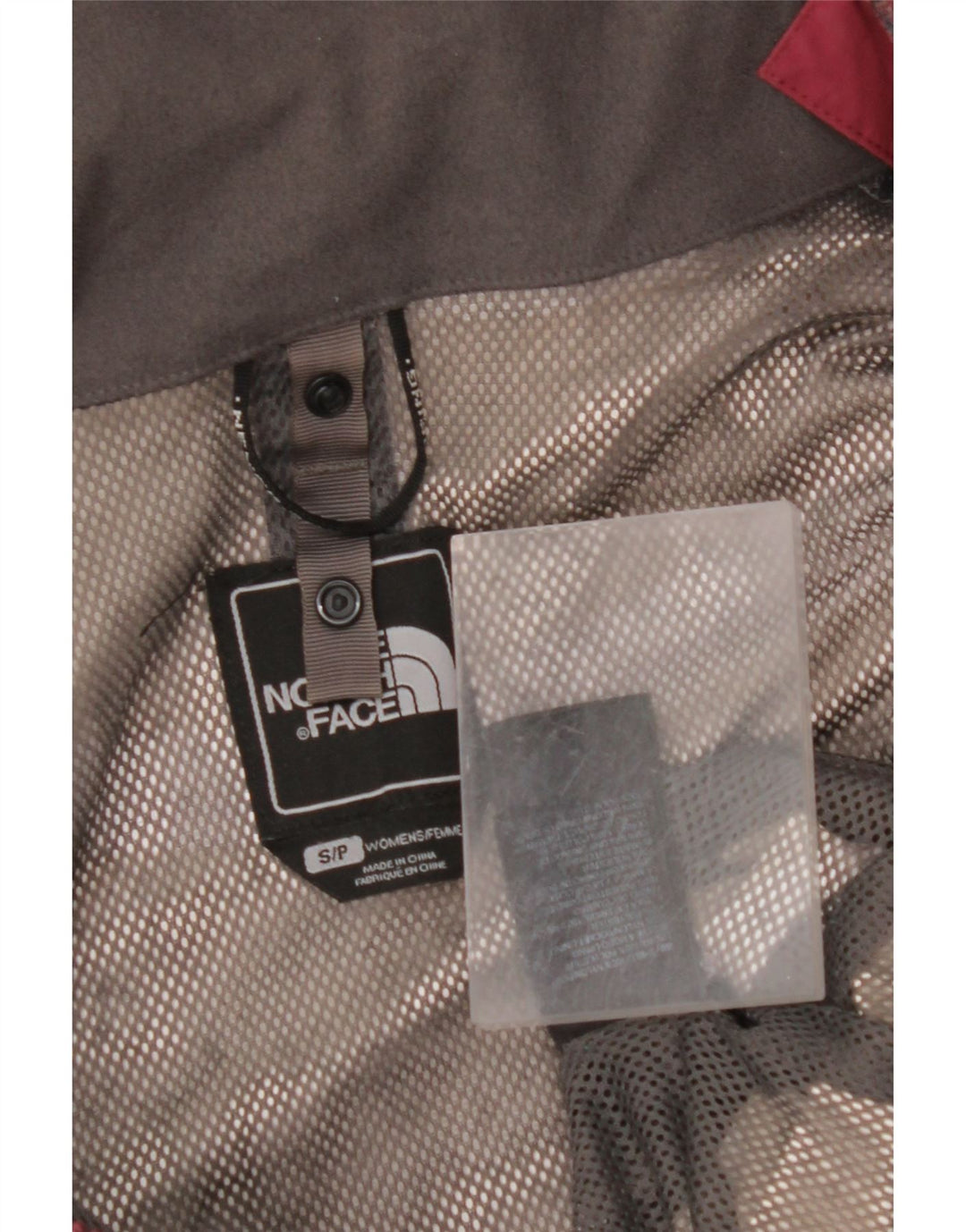 Женская дождевик оверсайз THE NORTH FACE UK 10, маленький бордовый