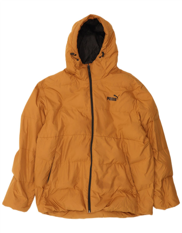 Мужская утепленная куртка Puma UK 42 XL бежевый полиэстер
