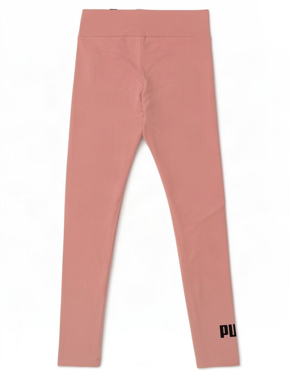 Женские леггинсы с рисунком Puma UK 6 XS, розовый хлопок