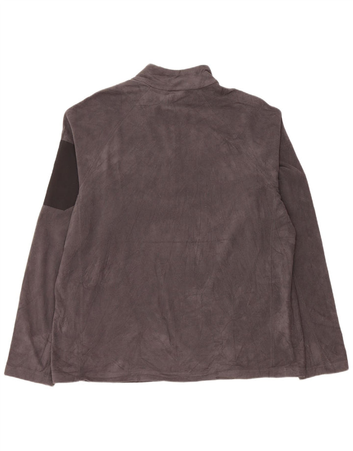 Мужской флисовый джемпер EDDIE BAUER XL, серый полиэстер