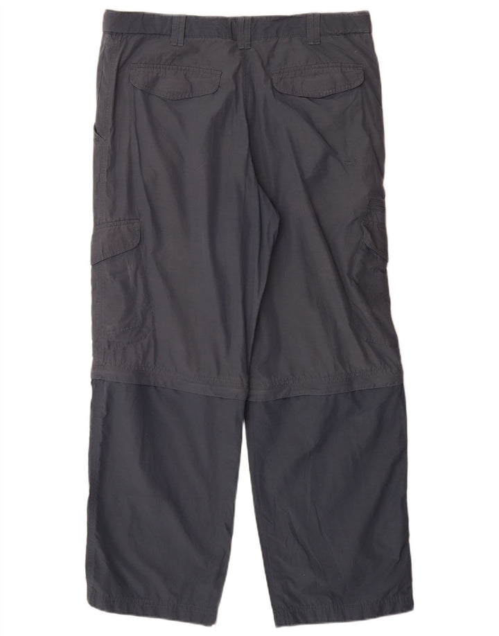 Мужские брюки карго Marks & Spencer Blue Harbour W34 L29 Темно-синие цветные блоки