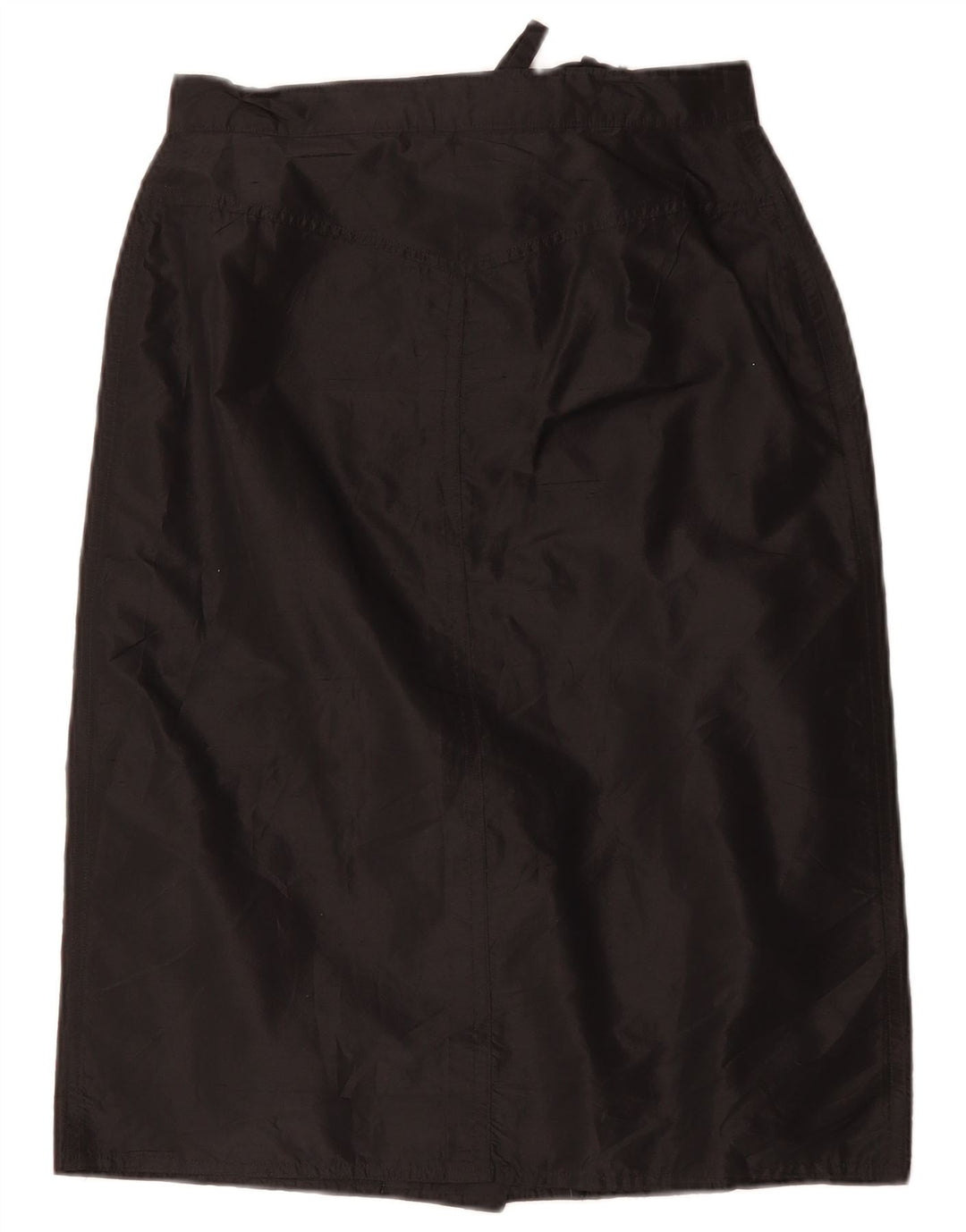 Винтажная женская прямая юбка с высокой талией W28, средний черный