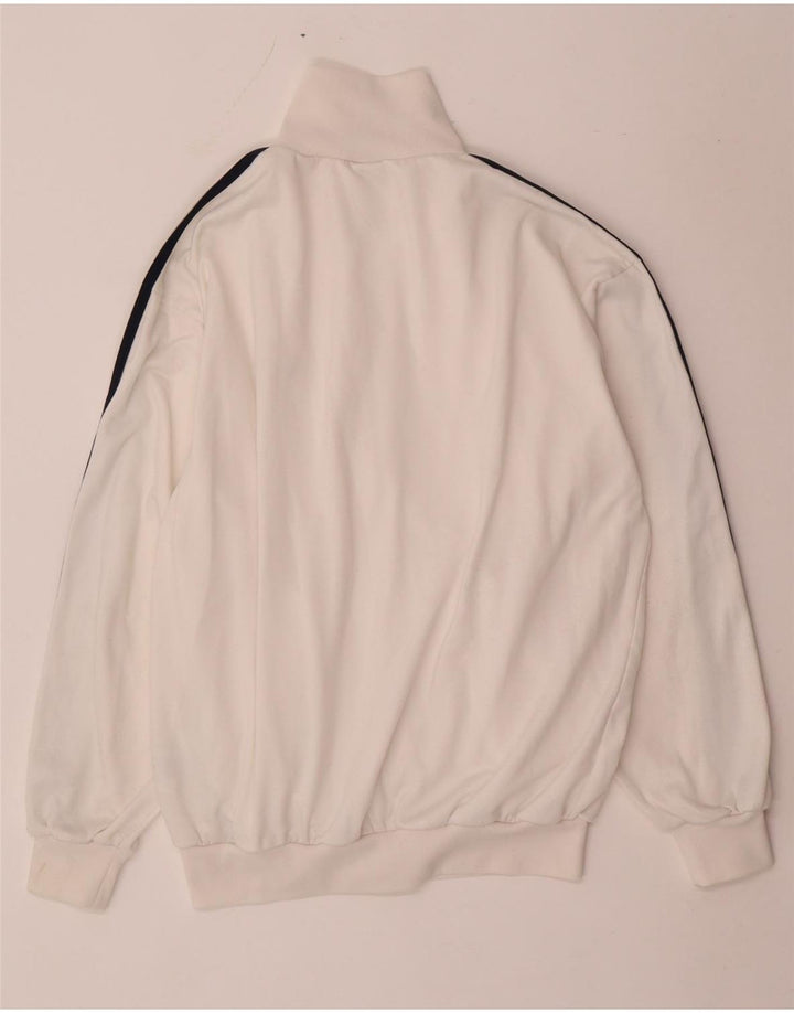 Мужская спортивная куртка Adidas Regular Fit UK 36/38, маленький белый полиэстер