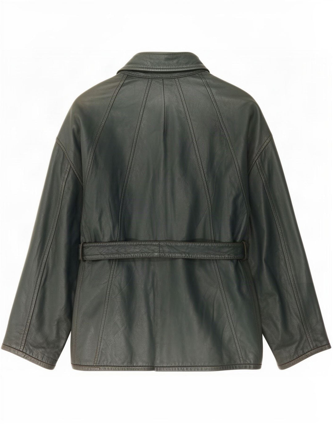 Куртка женская кожаная Aicad IT 42 Medium Green