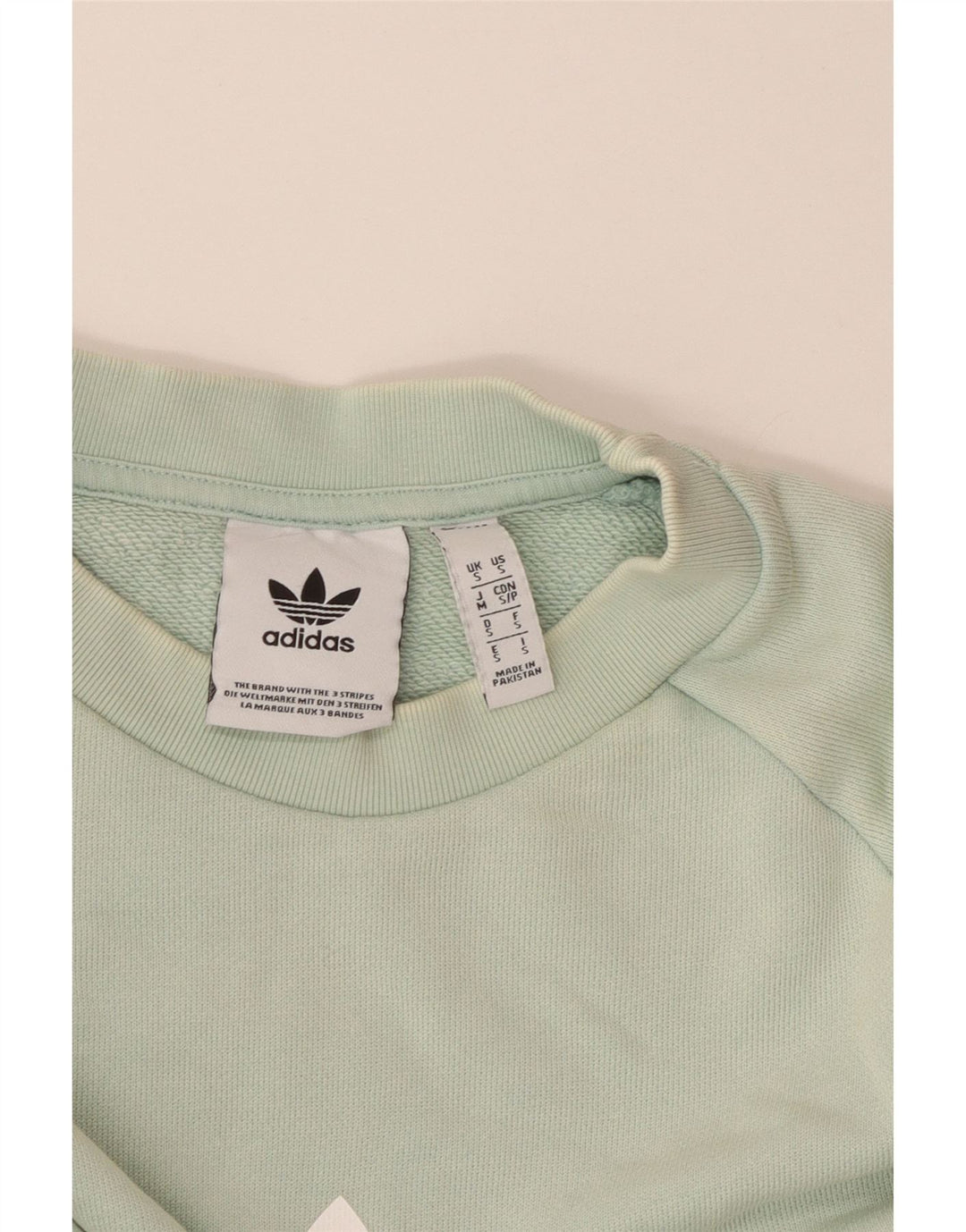 Мужской свитшот Adidas с графическим рисунком, маленький бирюзовый хлопок